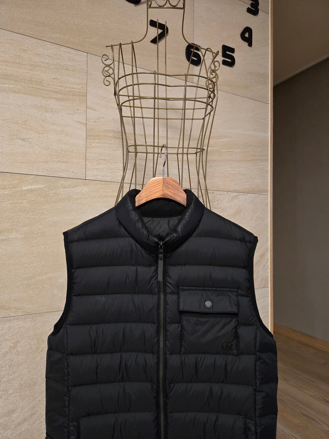 [105] 코오롱스포츠 남성 덕다운 패딩 조끼 상품이미지2