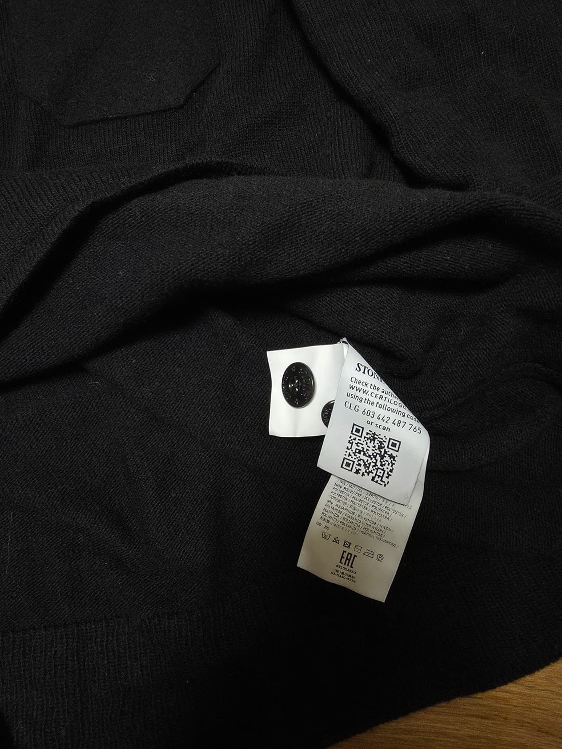 스톤아일랜드 반집업 니트  상품이미지2