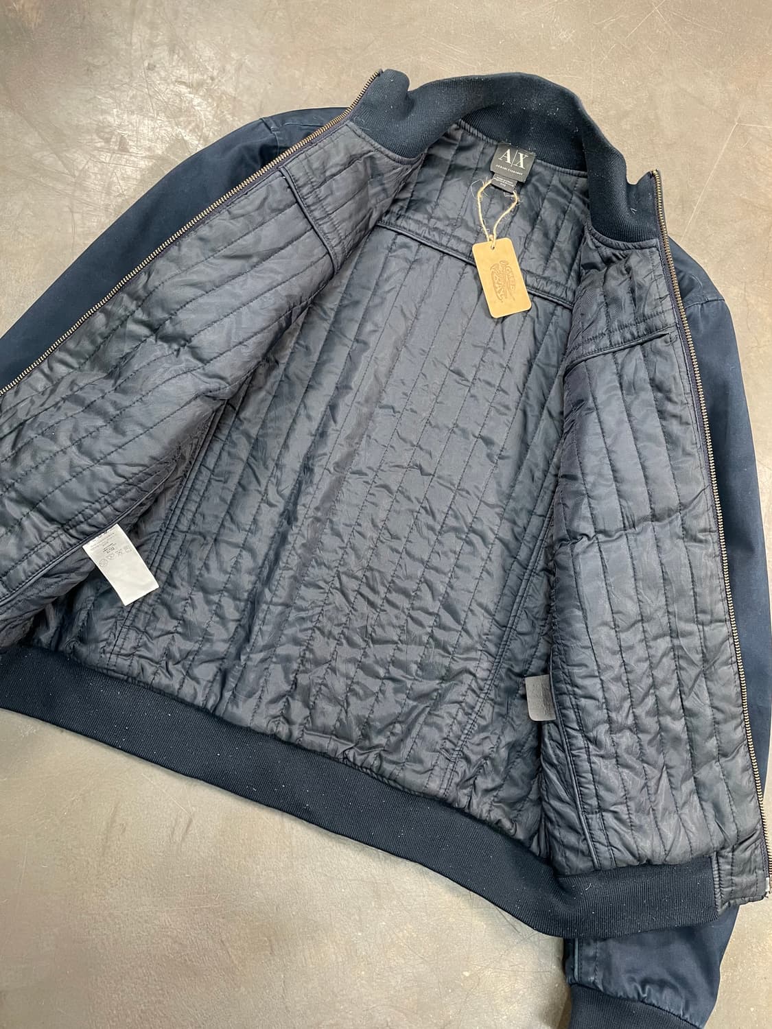 알마니 익스체인지 바이커 자켓 상품이미지3