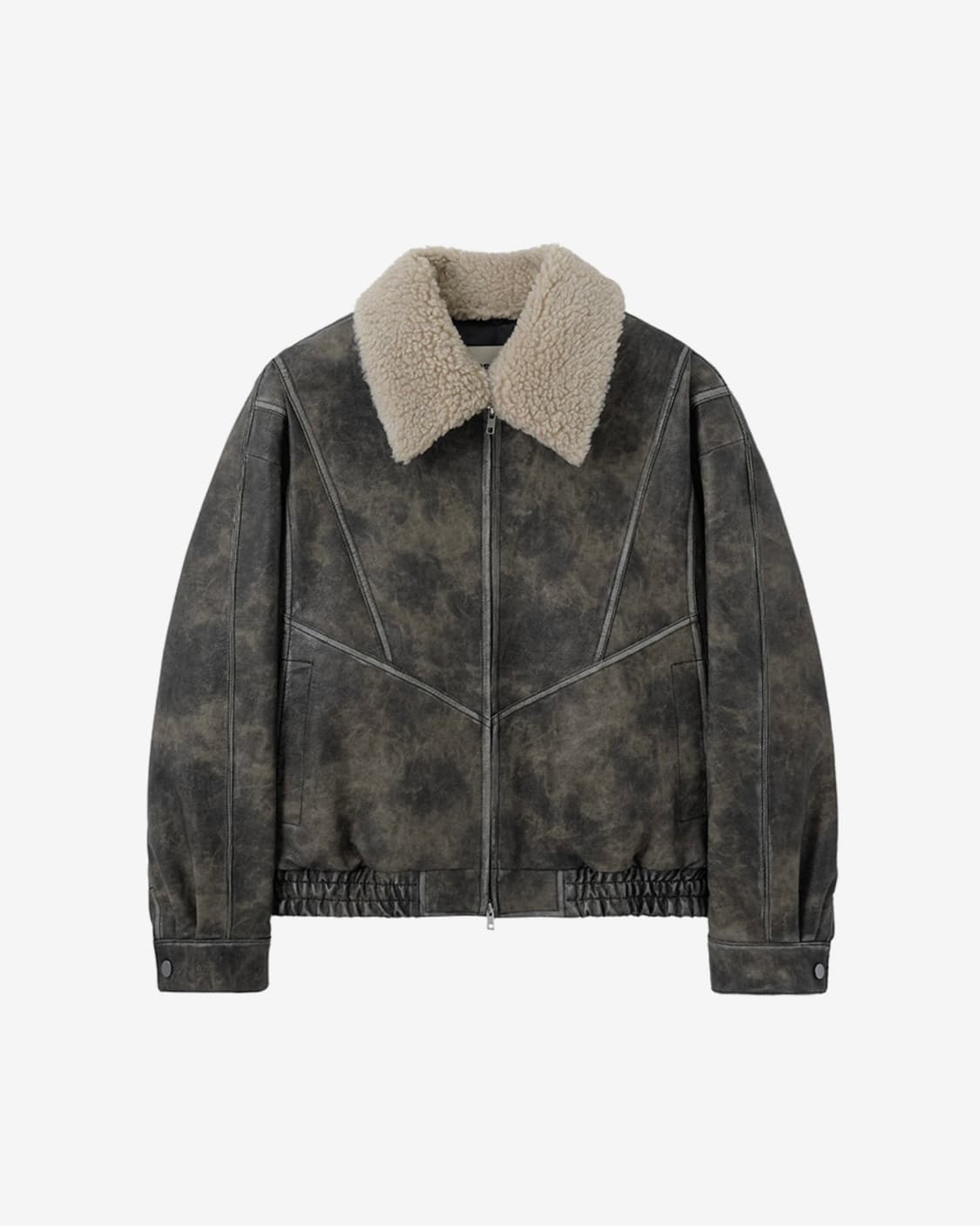 새상품급) 인사일런스 그런지 플라이트 자켓 L 상품이미지1