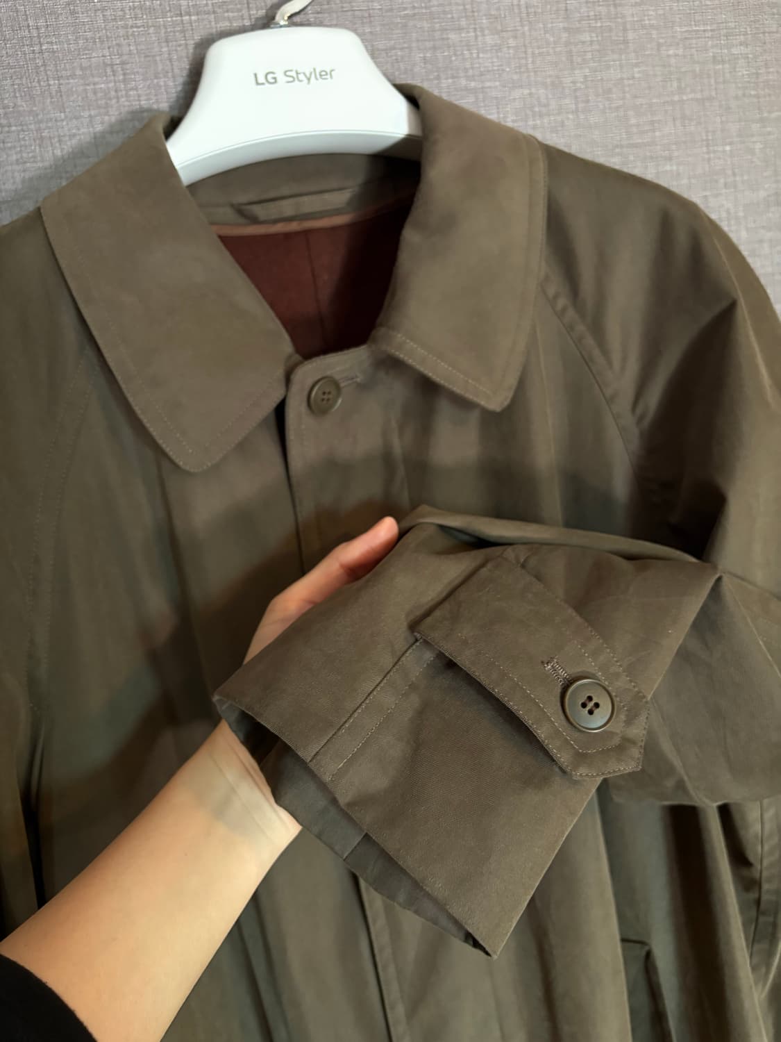 D'URBAN 남성 트렌치 코트 상품이미지2