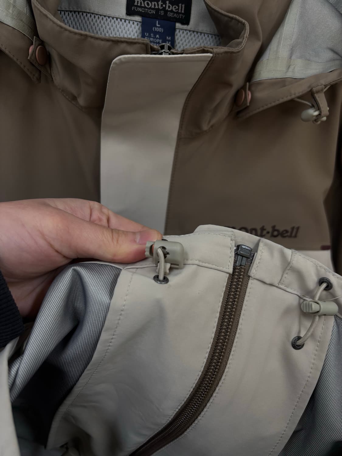 몽벨 고어텍스 우먼 바람막이   상품이미지7