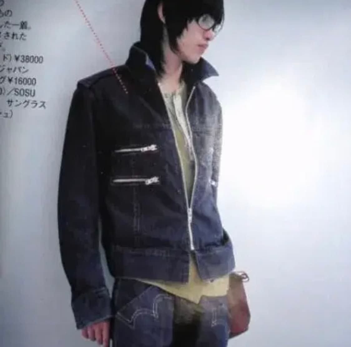 2003ss 리바이스 레드 멀티지퍼 데님 자켓 상품이미지2