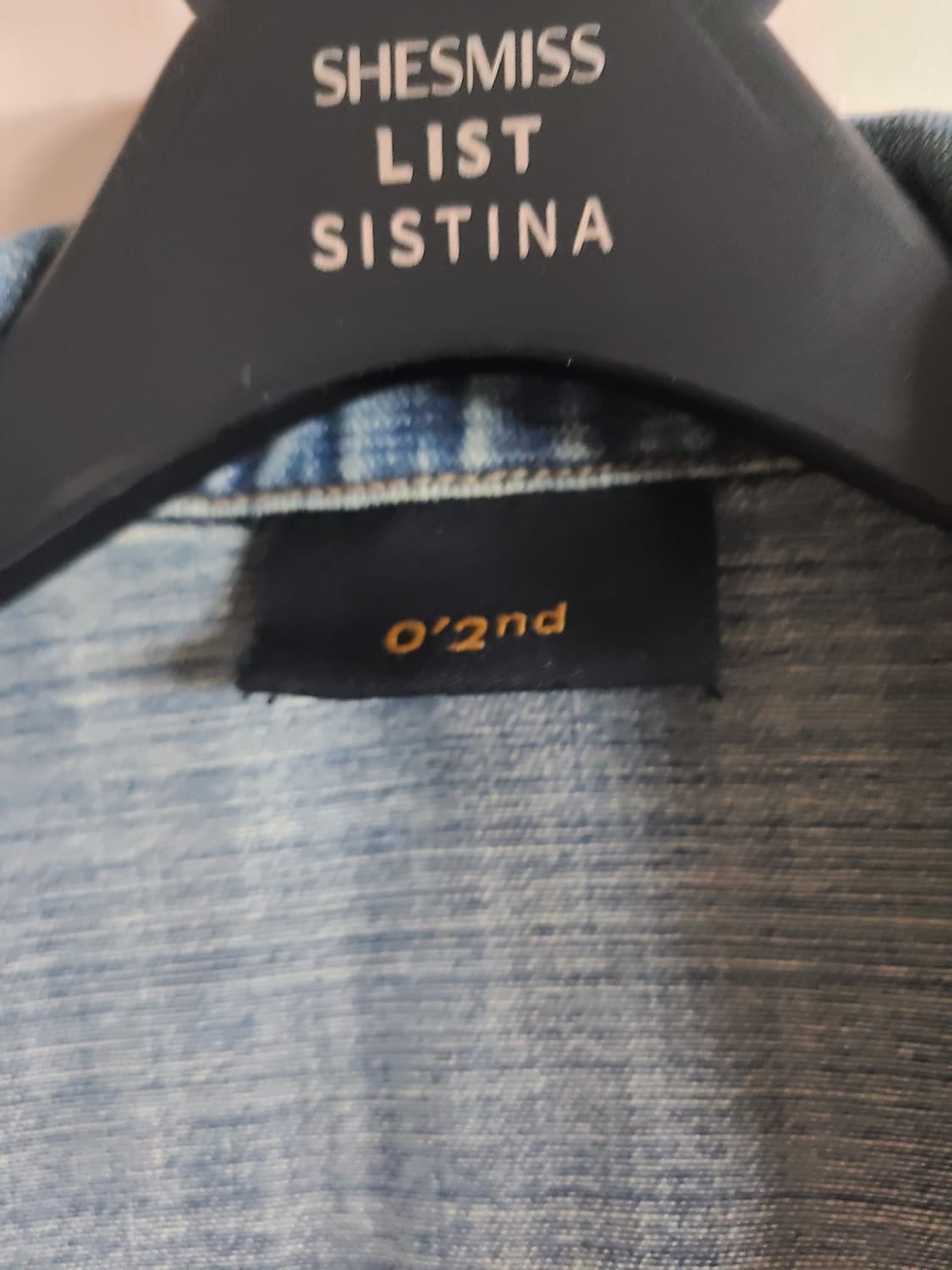 오즈세컨 데님 후드 재킷(44) 상품이미지4