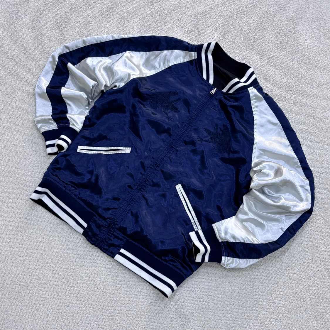 실측확인 빈티지 바람막이 자켓 0403E 상품이미지1