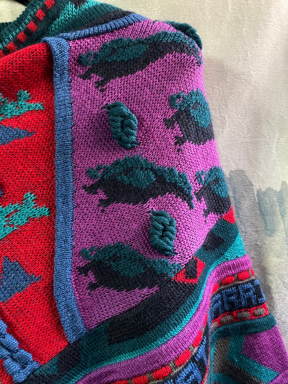 105) EMAROO 빈티지 호주 패턴 니트 스웨터 상품이미지6