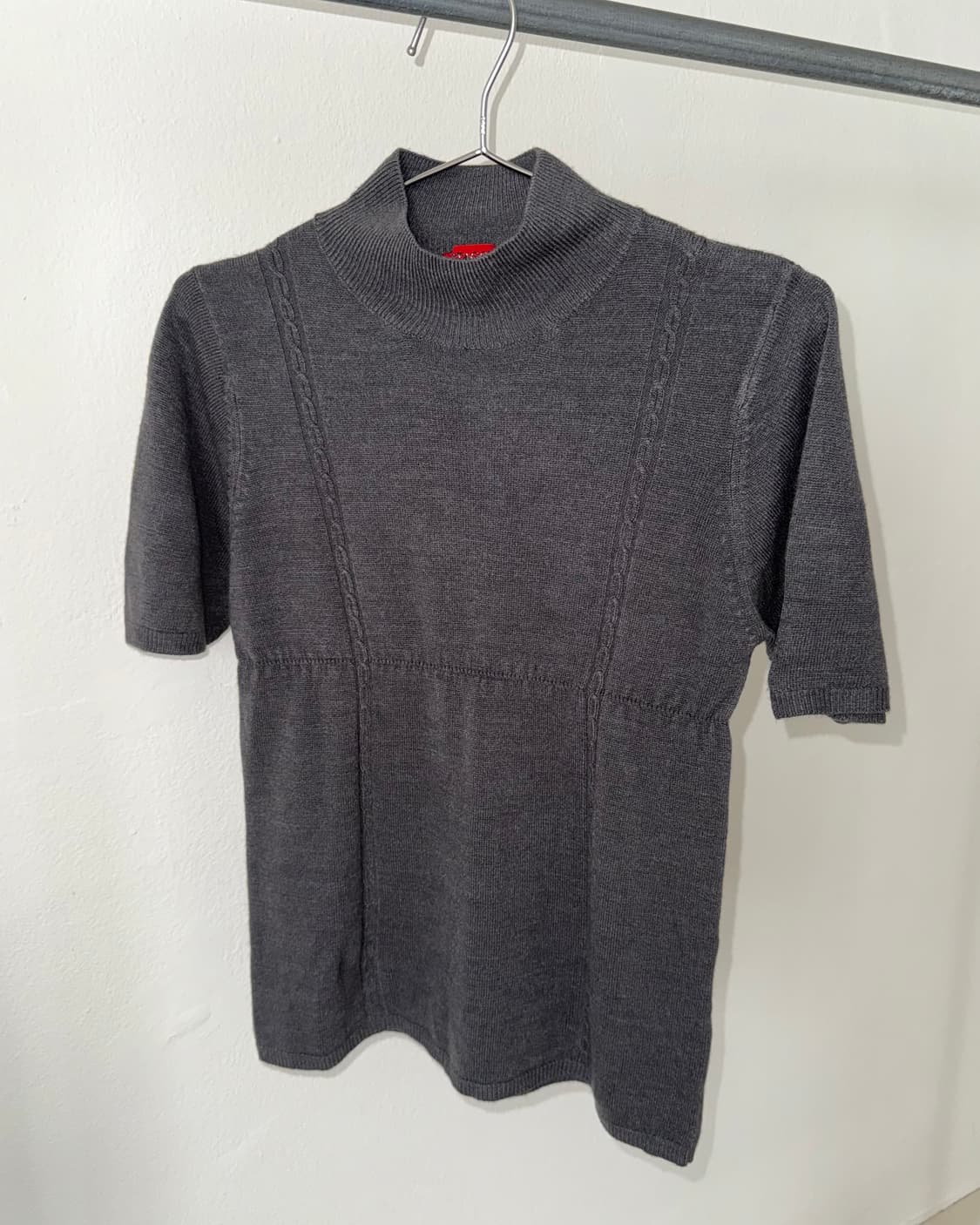 빈티지 반팔 니트 상품이미지1