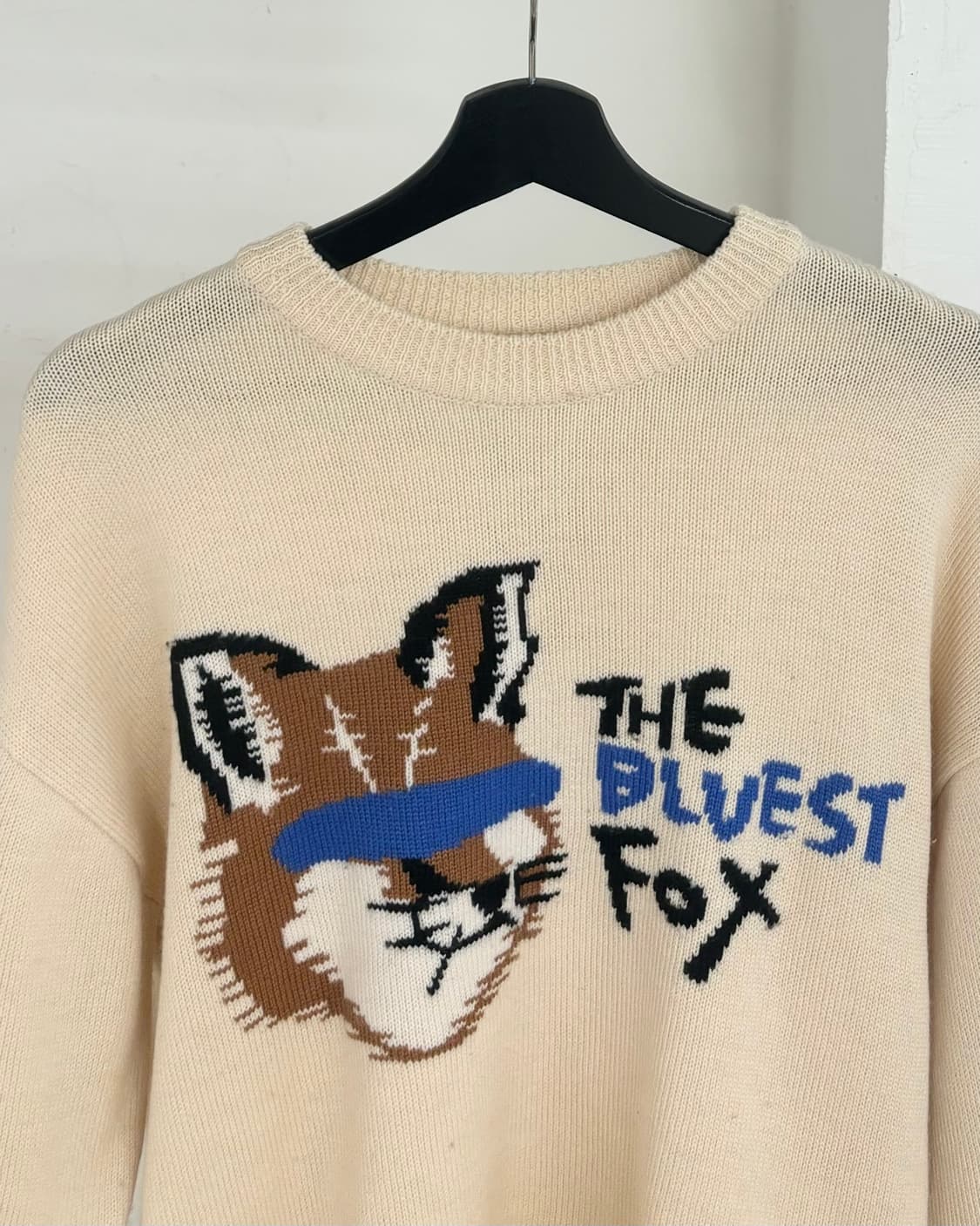 아더에러 x 메종 키츠네 블루 폭스 울 니트 상품이미지2