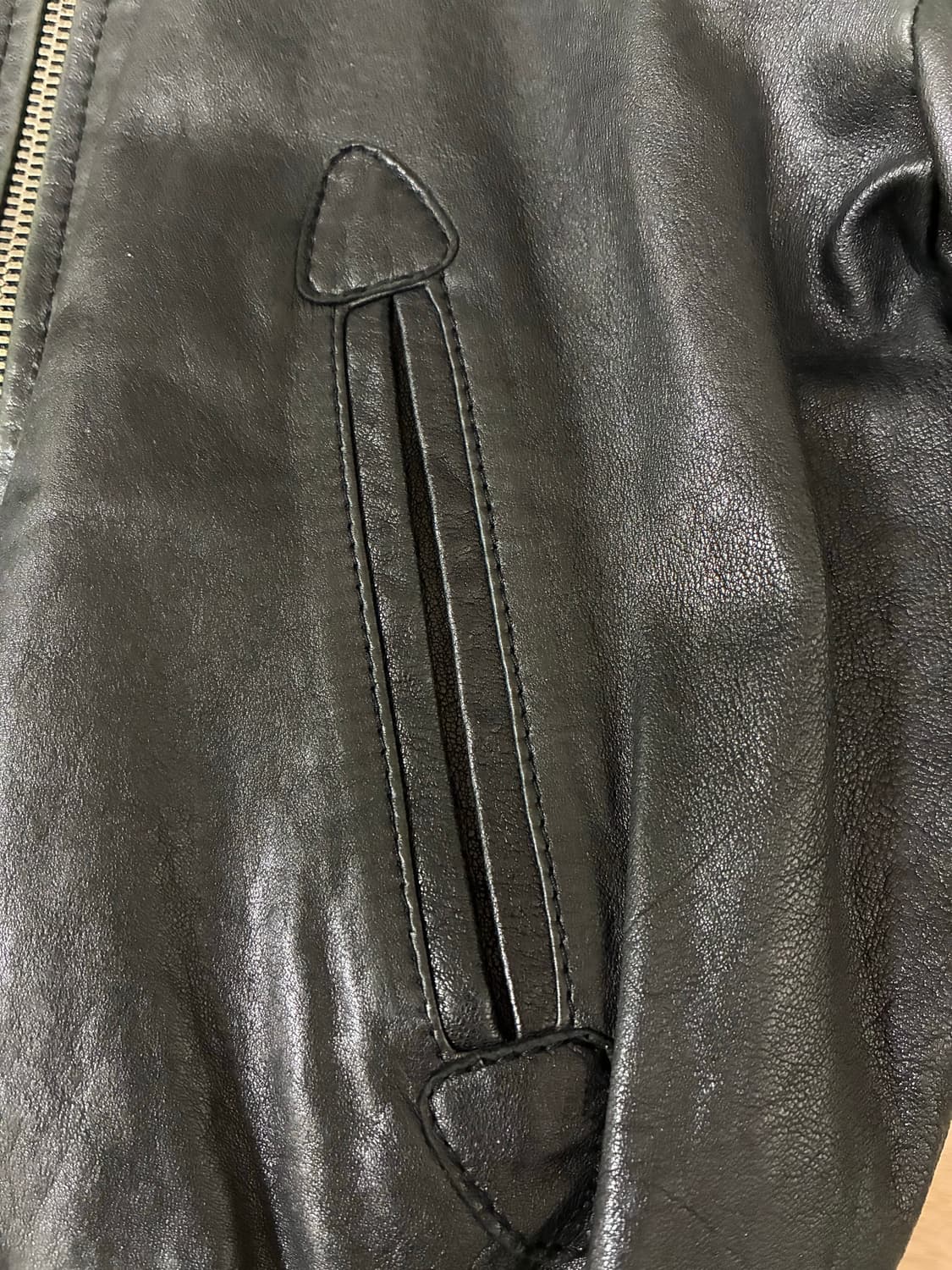 양가죽 봄버 자켓 상품이미지7