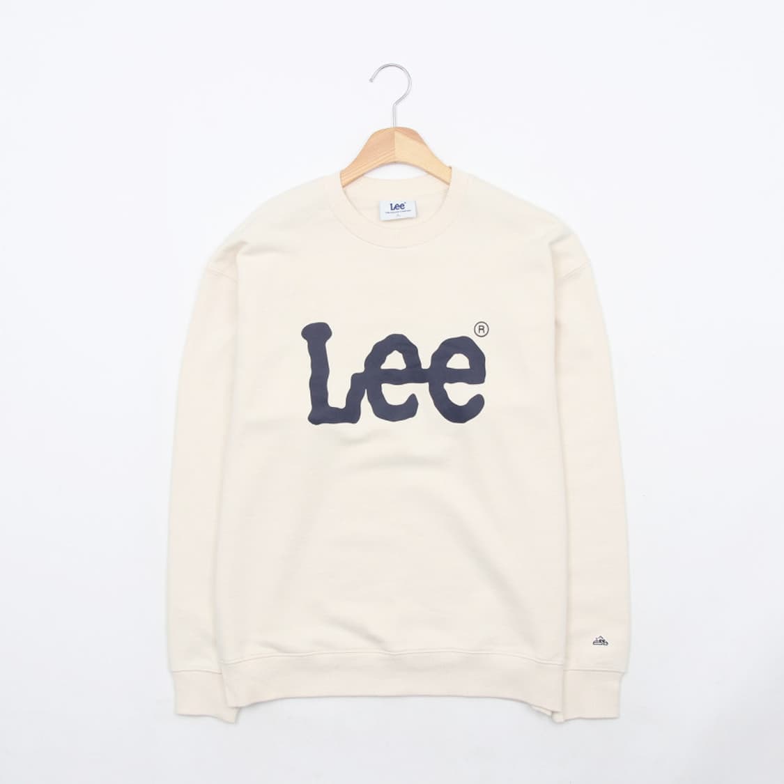 Lee 리 21fw 빅로고 맨투맨 상품이미지1