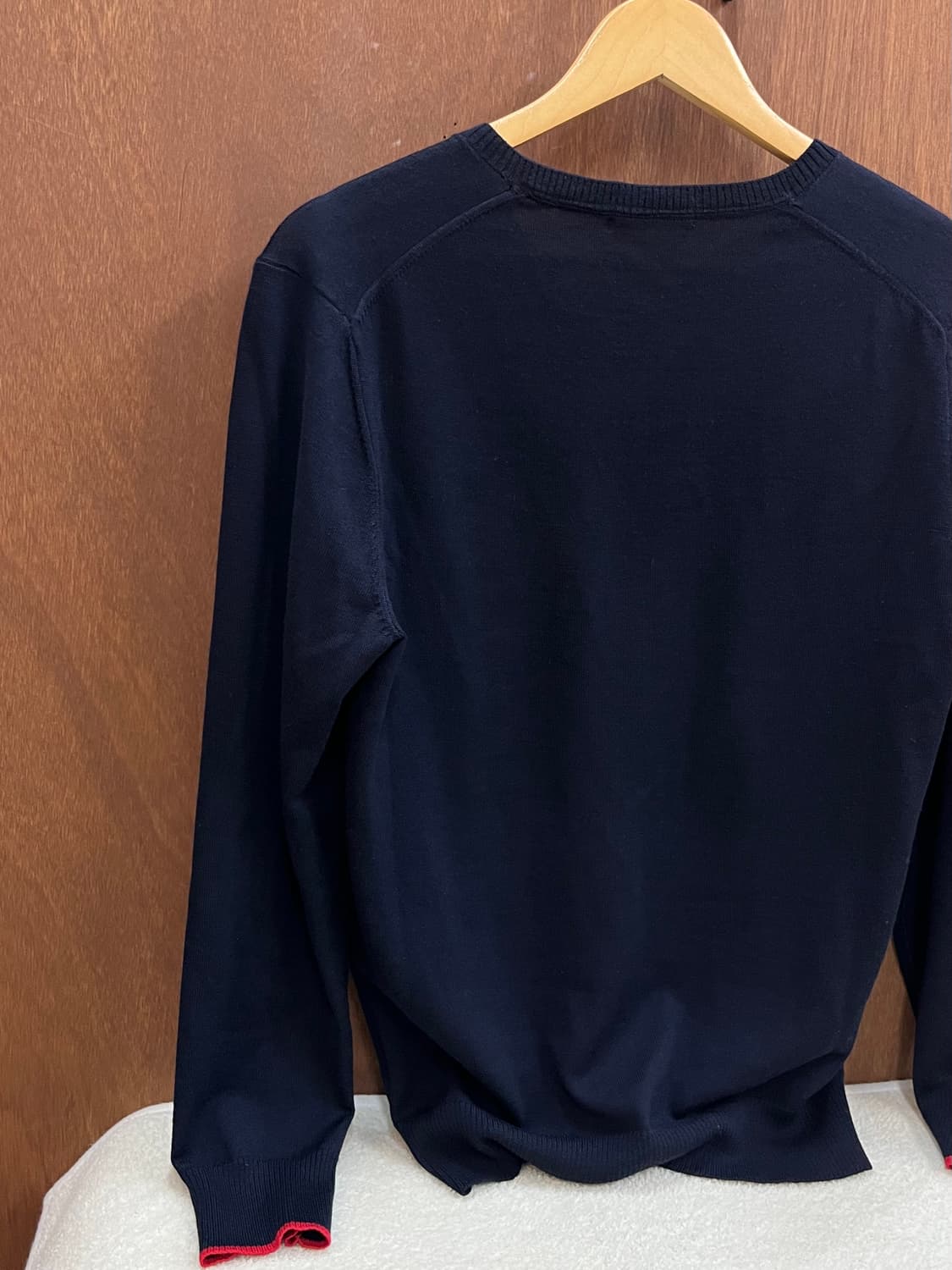 버버리 레드 로고 롱슬리브 네이비 상품이미지6