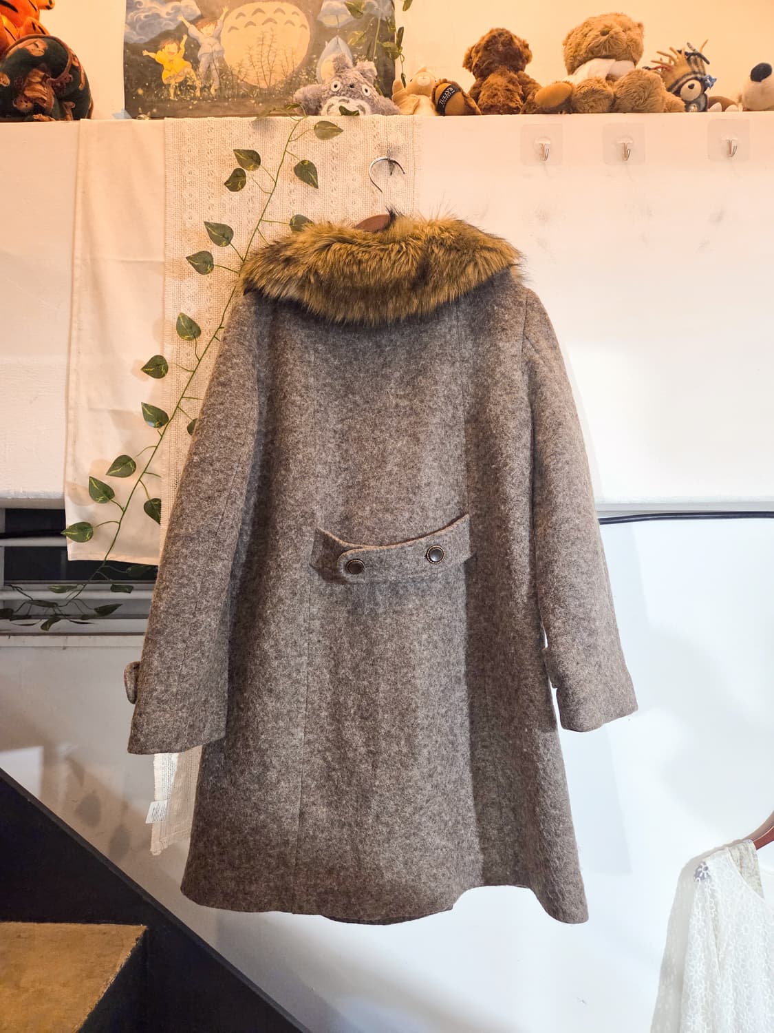 코코아 더블버튼 코트 상품이미지5