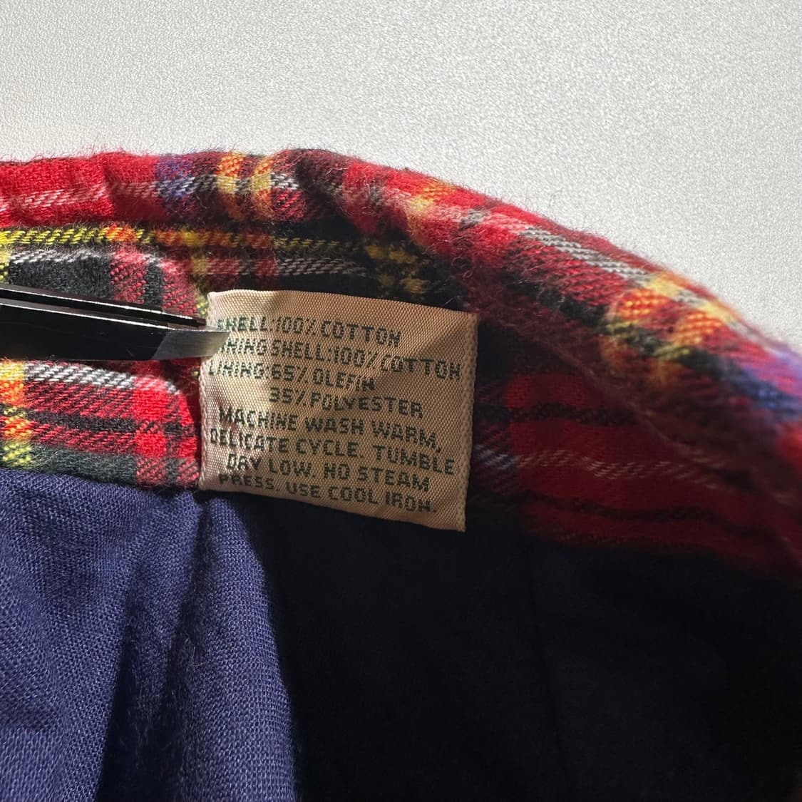 L.L.Bean 엘엘빈 타탄체크 포켓 셔츠 자켓 상품이미지7