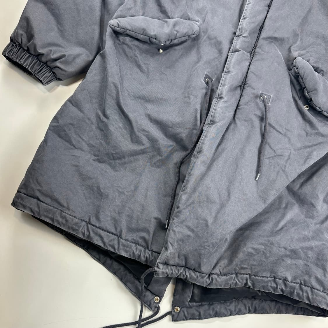 파르티멘토 3M 신슐레이트 워시드 M-65 코트 패딩 네이비 상품이미지3