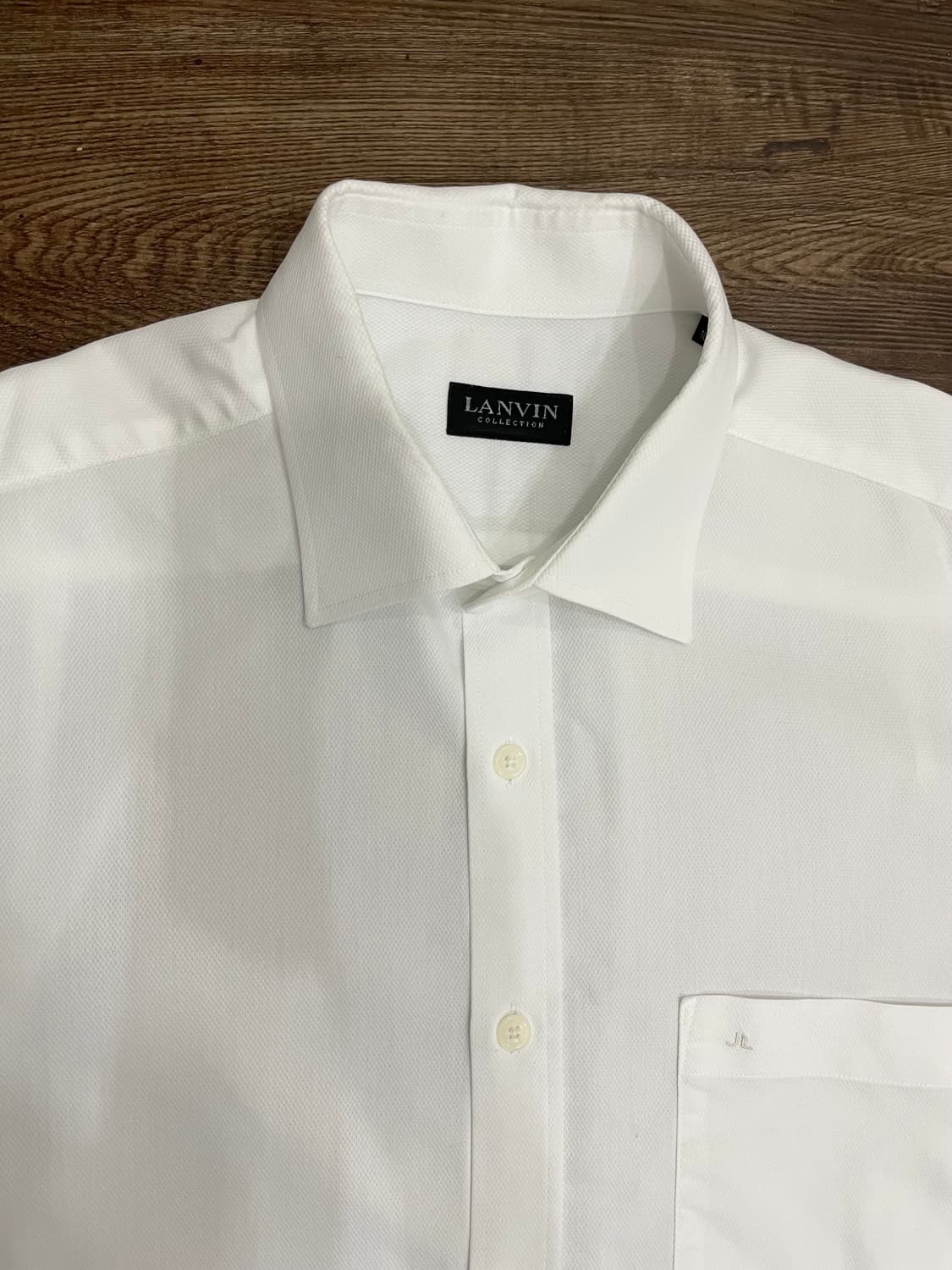 100 랑방 LANVIN 화이트 셔츠 상품이미지2