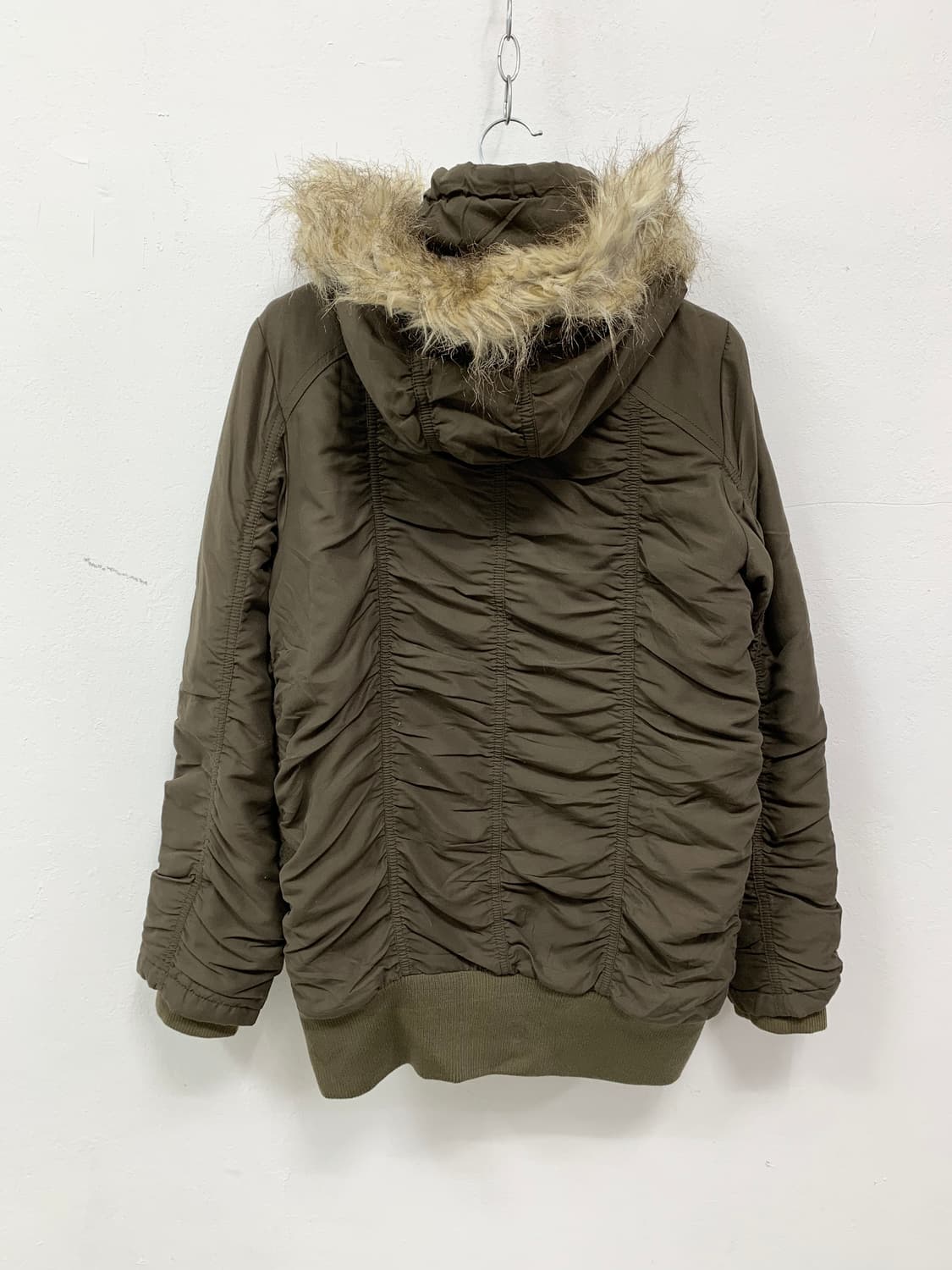 [GRAFFI] y2k 갸루 브라운카키 야상 자켓 상품이미지7