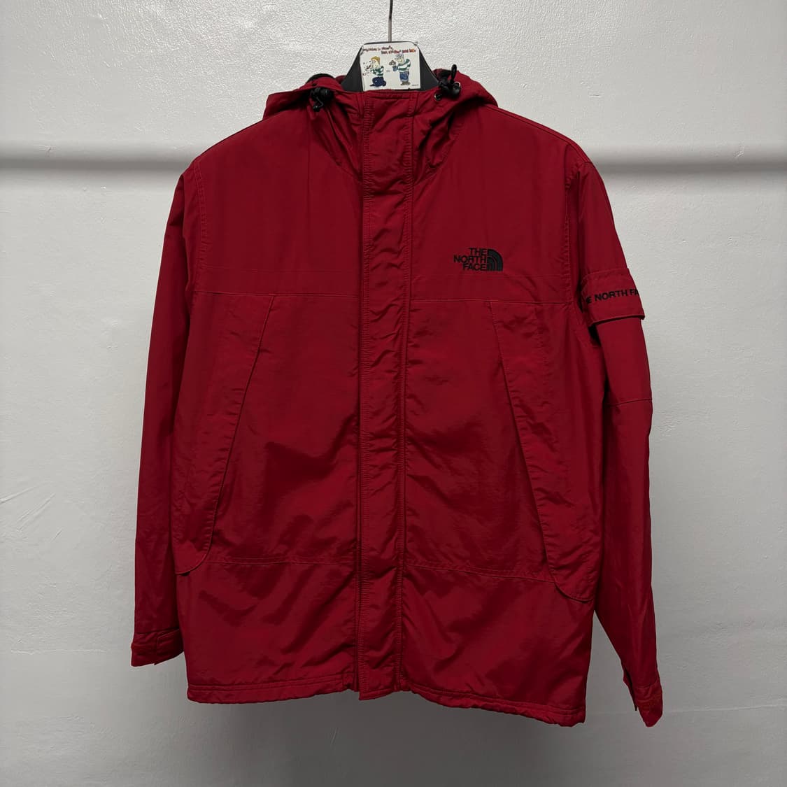 노스페이스 타탄체크 바람막이 상품이미지1