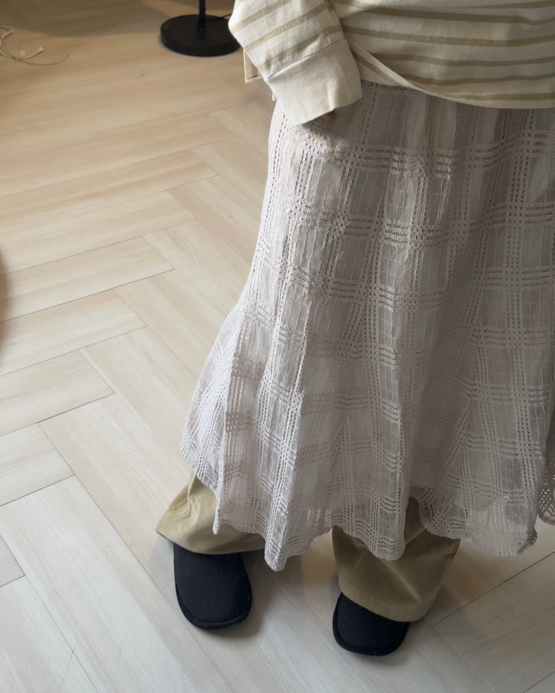 [ANYSIS] check pattern skirt 상품이미지4