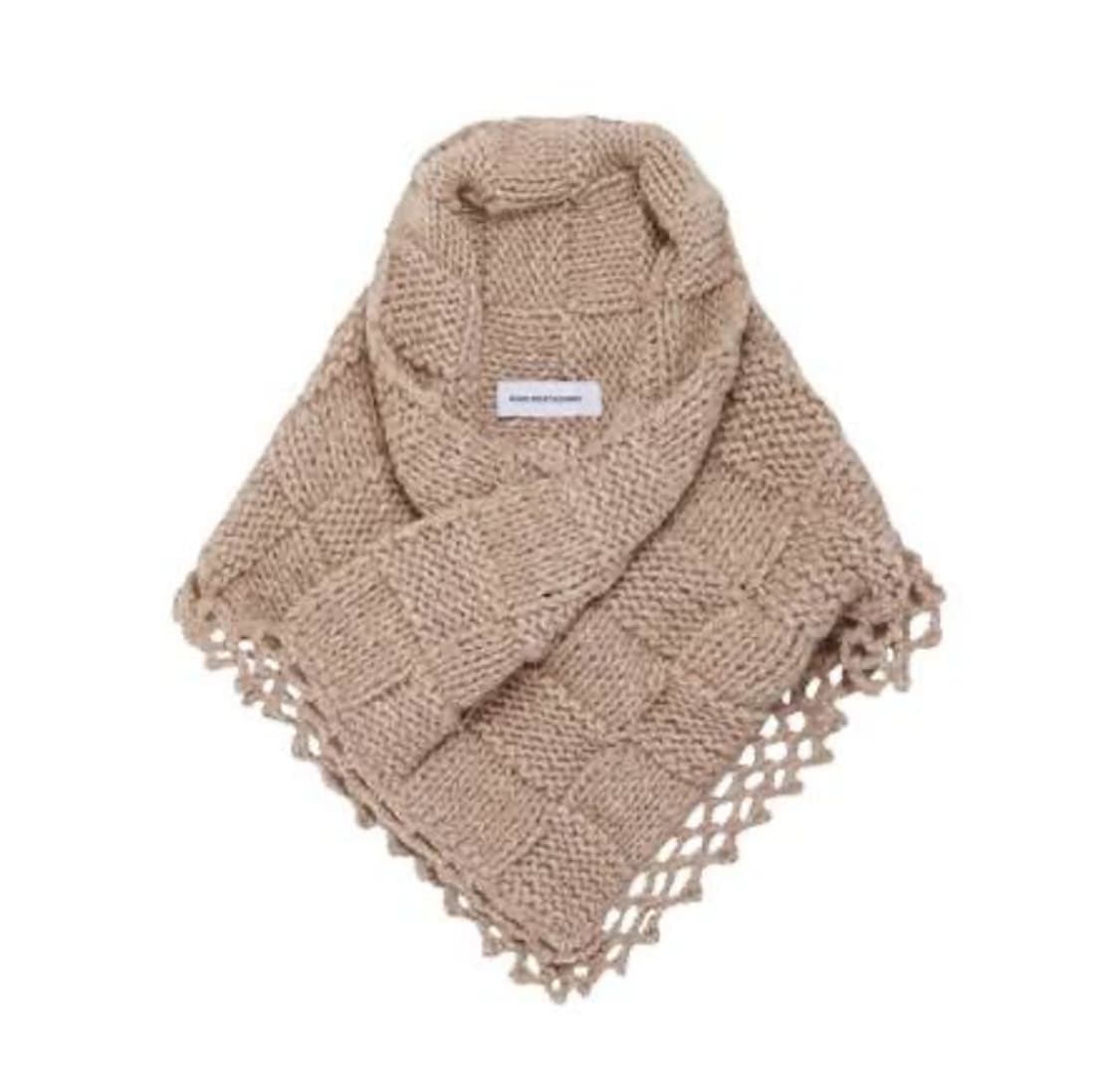 [구매]키코코스타디노브 23 fw 아스파시아 크로셰 머플러 스카프 상품이미지2