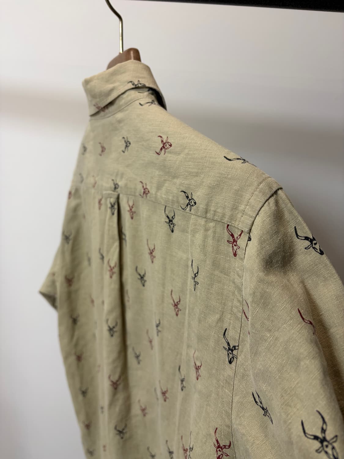 (L) Pointer 포인터 카우 패턴 웨스턴 셔츠 상품이미지4