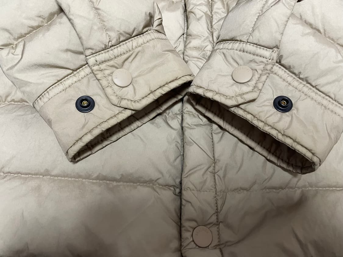 시리즈 퀄팅 가먼트다잉 다운패딩셔츠자켓 상품이미지4