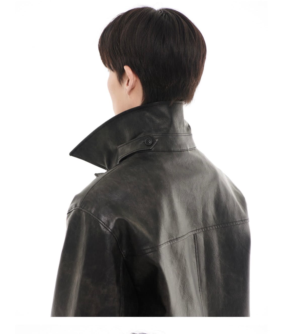 비슬로우 레더 코트 자켓 L 상품이미지3
