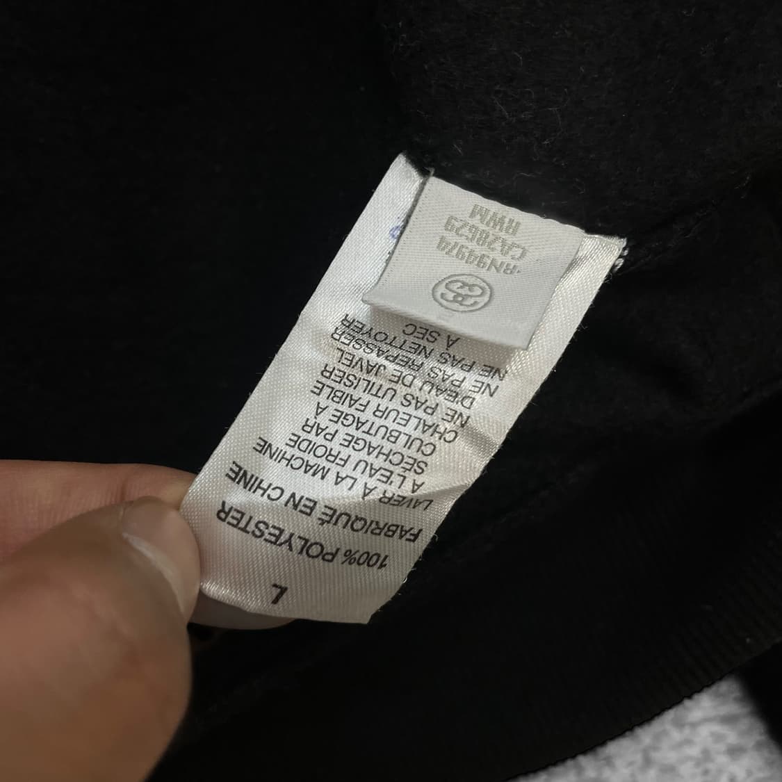 스투시 Stussy 워리어맨 후드티 블랙 상품이미지4