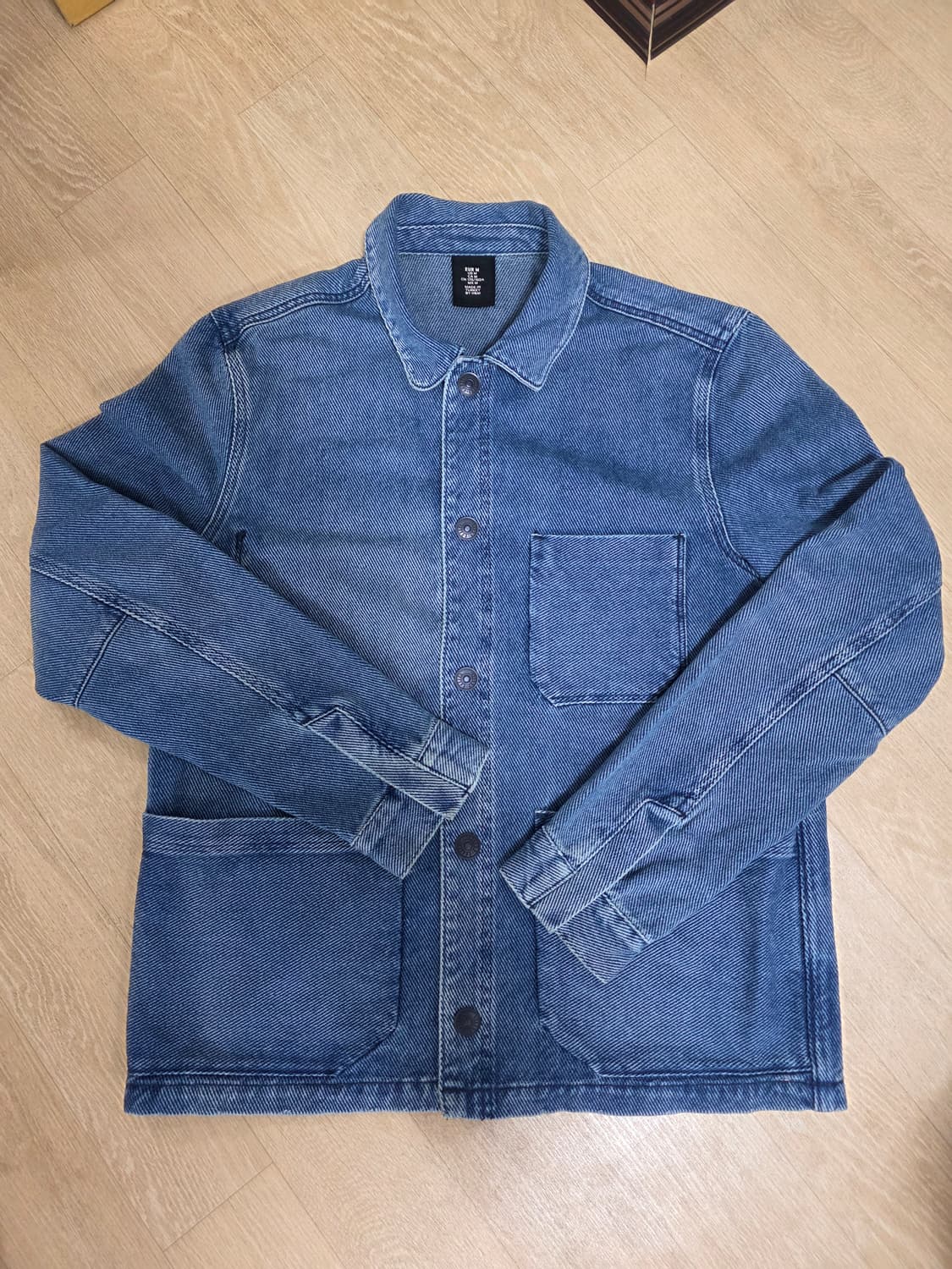 H&M 에이치앤엠 데님 초어 자켓 M 상품이미지1