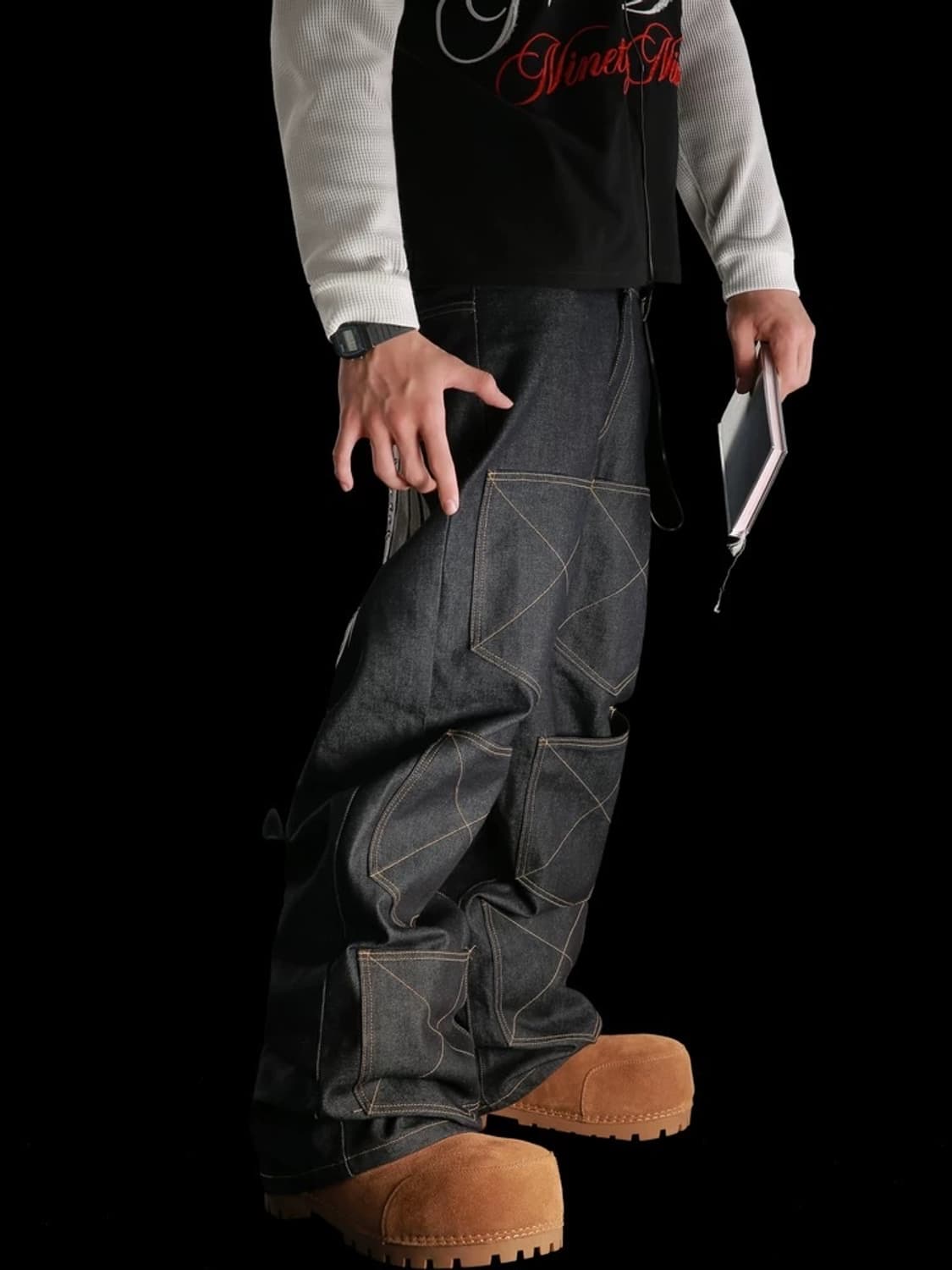 Crowned Wings Carpenter Denim 상품이미지4
