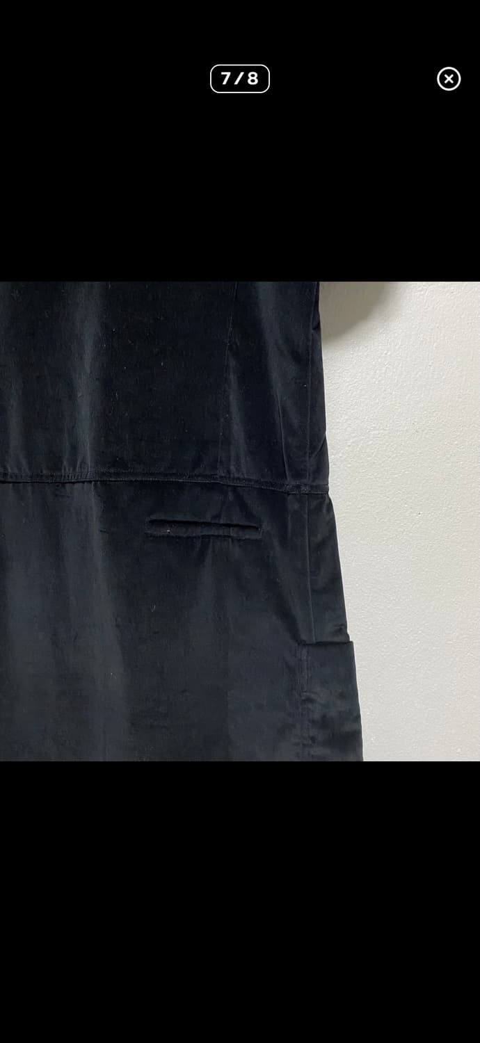 A.P.C. 아페쎄 벨벳 디자인 원피스 상품이미지7