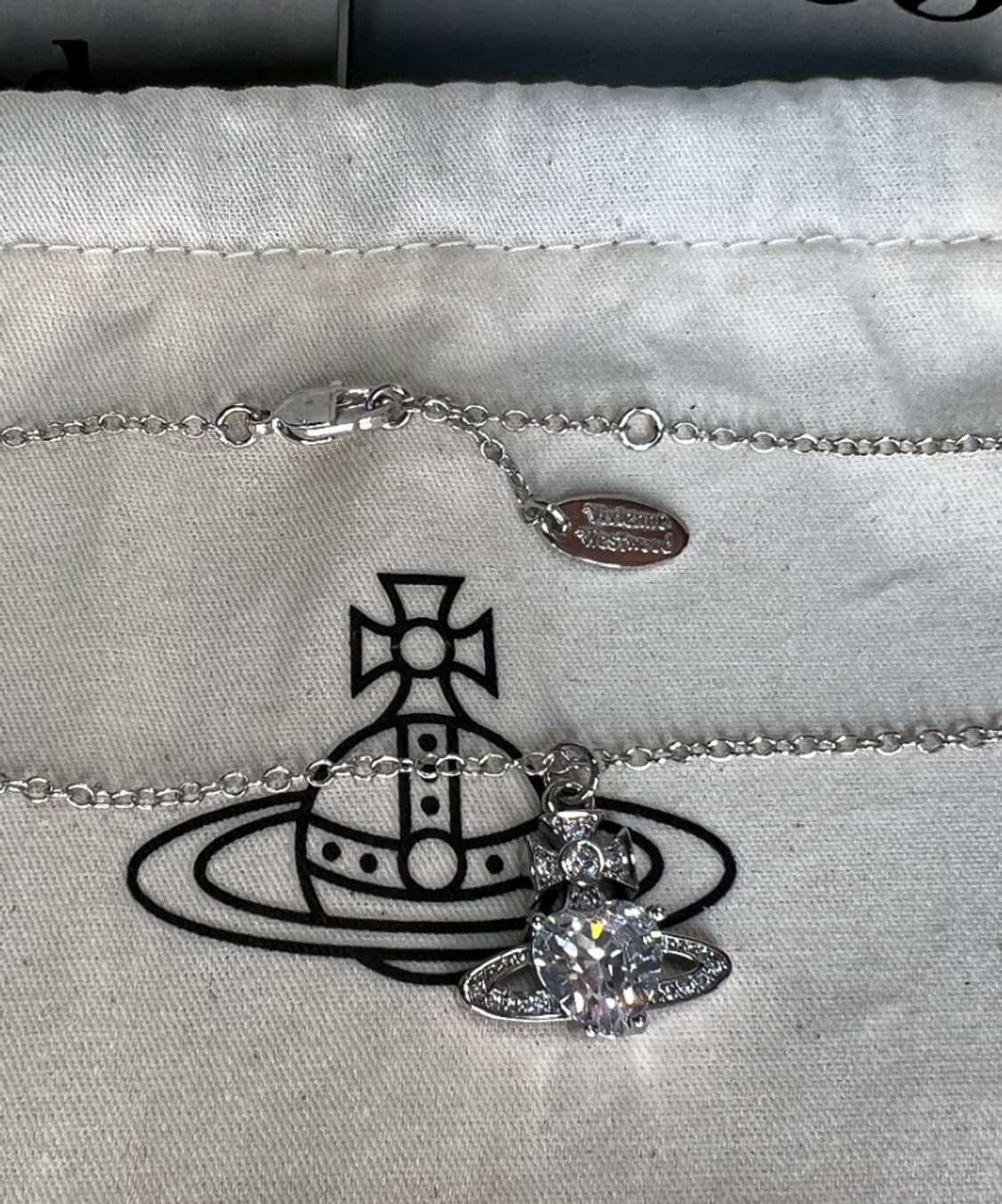 비비안웨스트우드 아카이브 아리엘라 하트 orb 팬던트 목걸이 상품이미지4