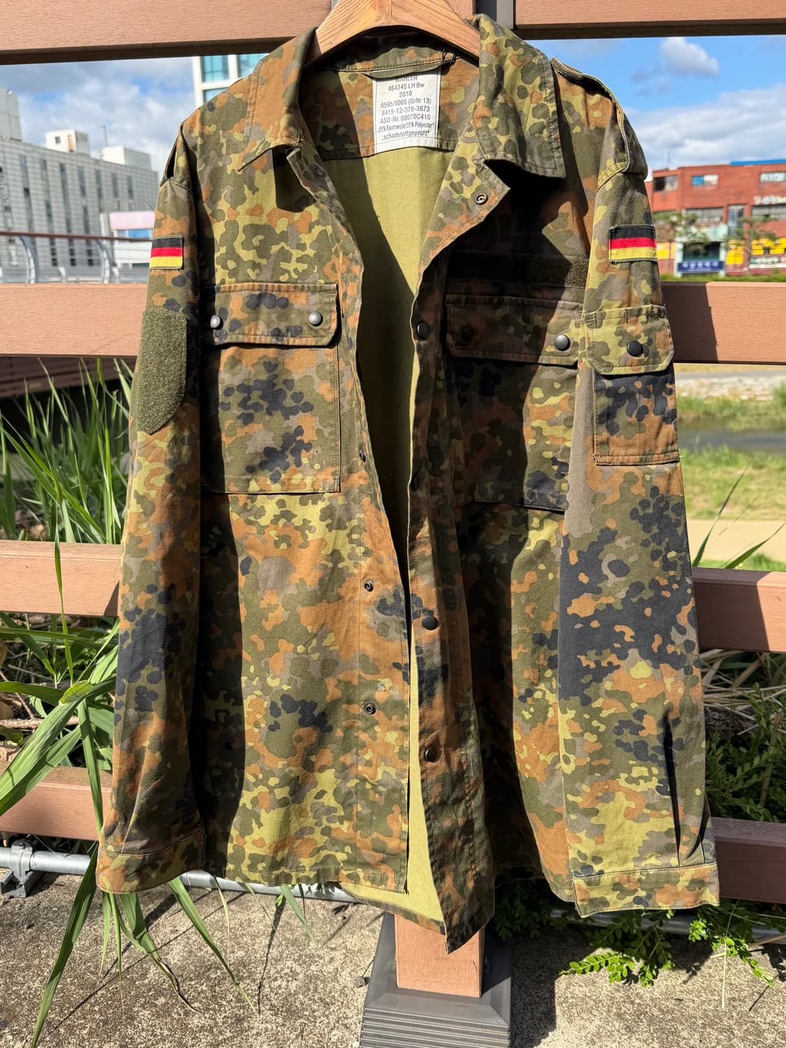 Germany Flecktarn Shirt(Made in Germany) 상품이미지2