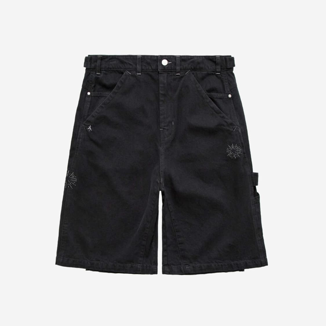 [2] 폴리테루 25SS 1/2 해머 데님 팬츠 상품이미지1