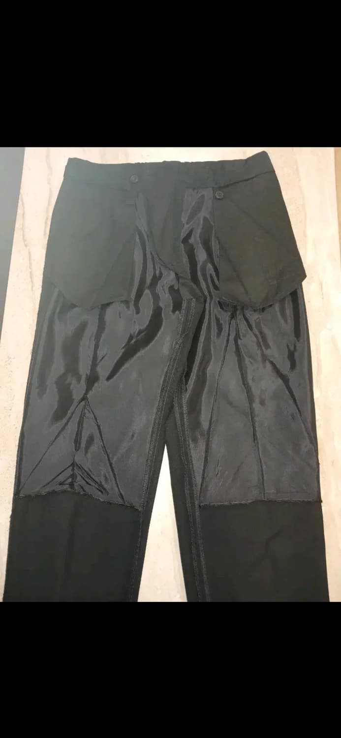 DRIES VAN NOTEN WIDE DRAPES WOOL PANTS 상품이미지5