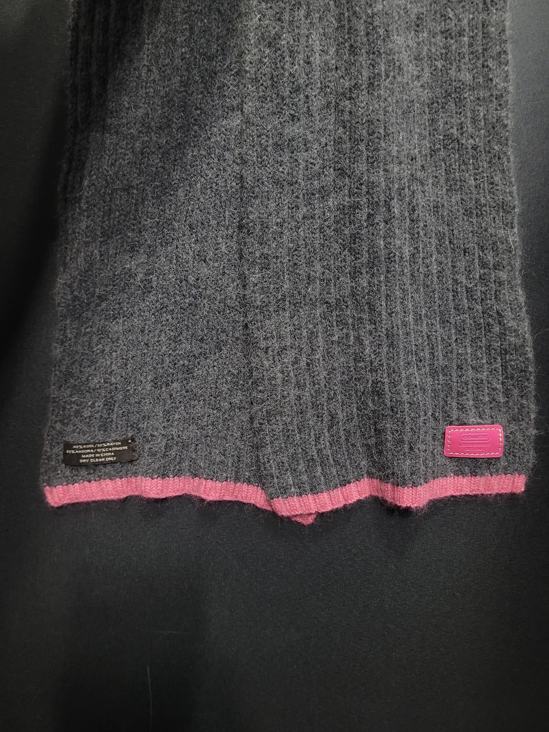 coach 코치 캐시미어 울머플러 상품이미지4