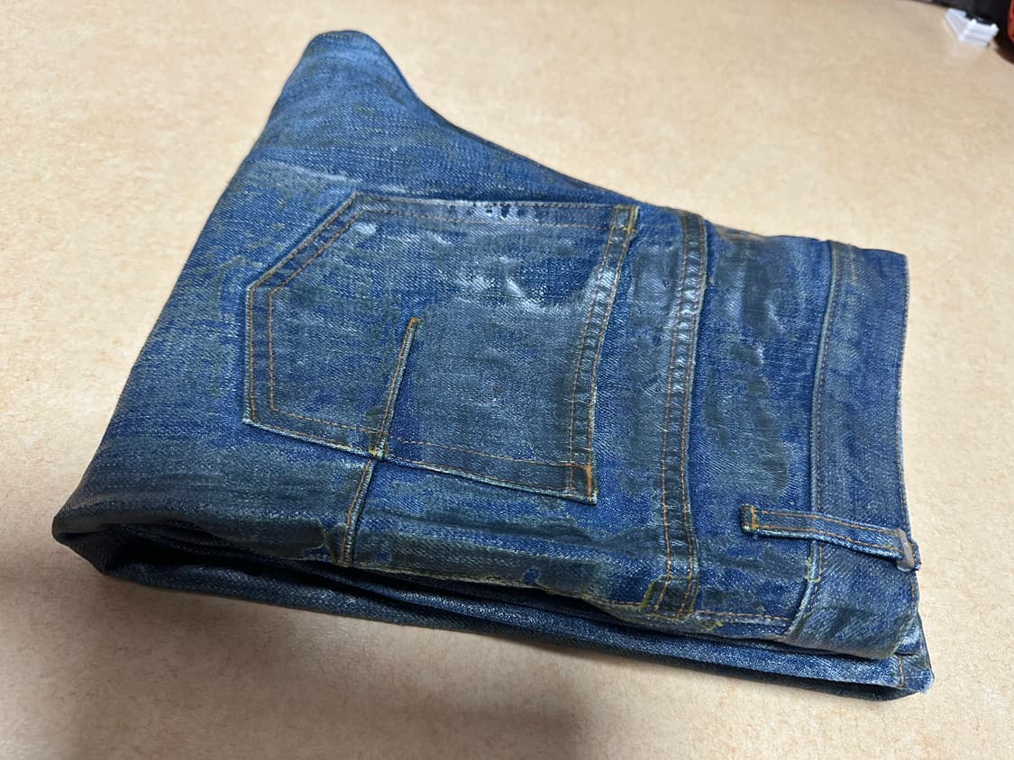 디올옴므 블루왁스코팅진 28사이즈 상품이미지6