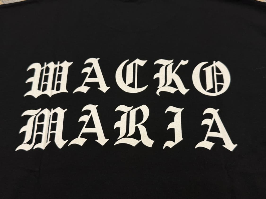 [L] 와코마리아 헤비웨잇 크루넥 티셔츠  상품이미지5