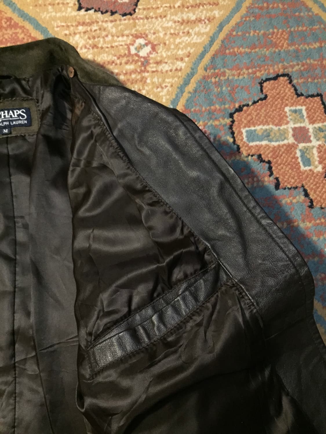 챕스 랄프로렌 스웨이드 자켓 상품이미지6