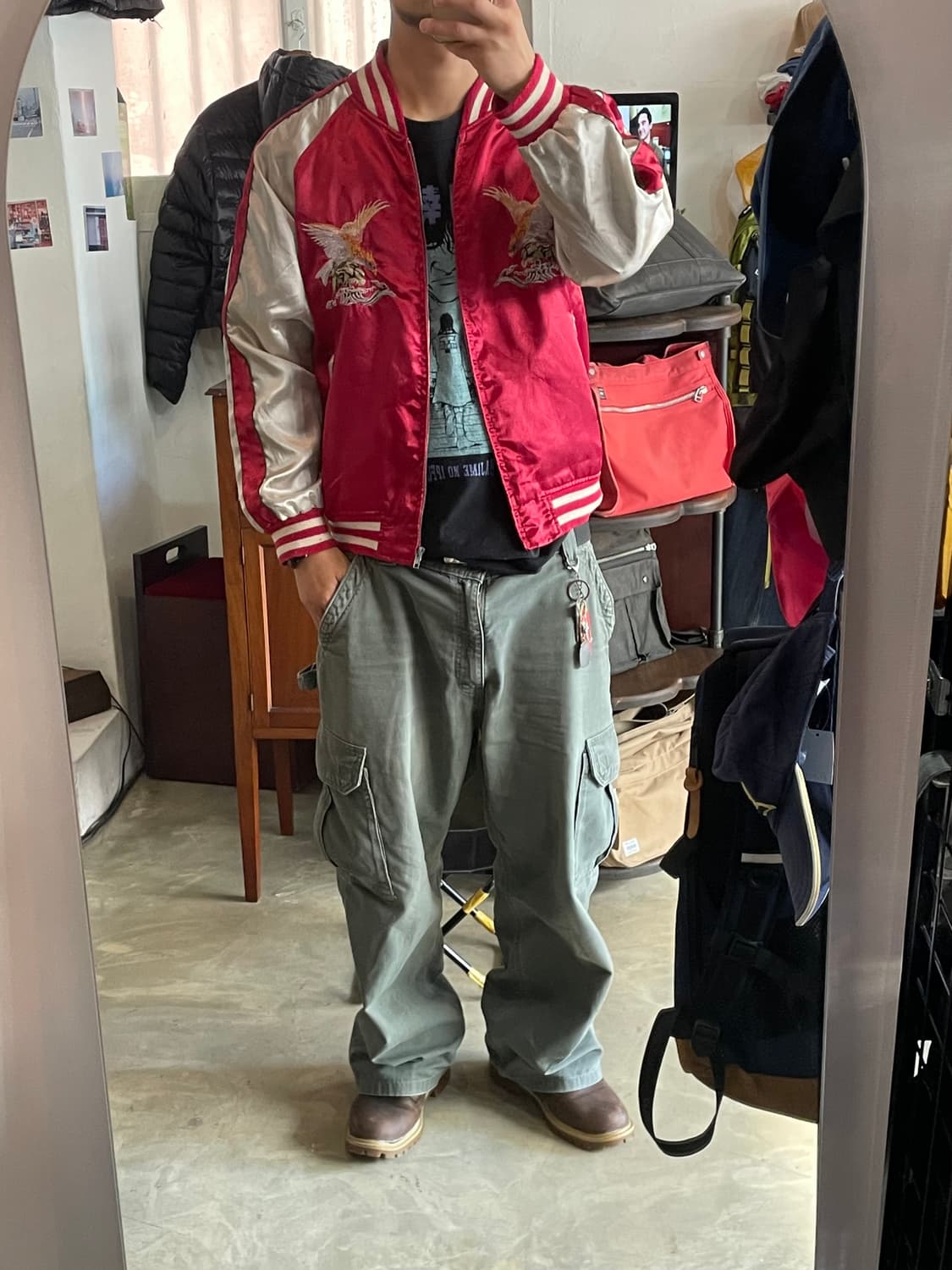 Japanese Vintage 일본 스카쟌 L 상품이미지3