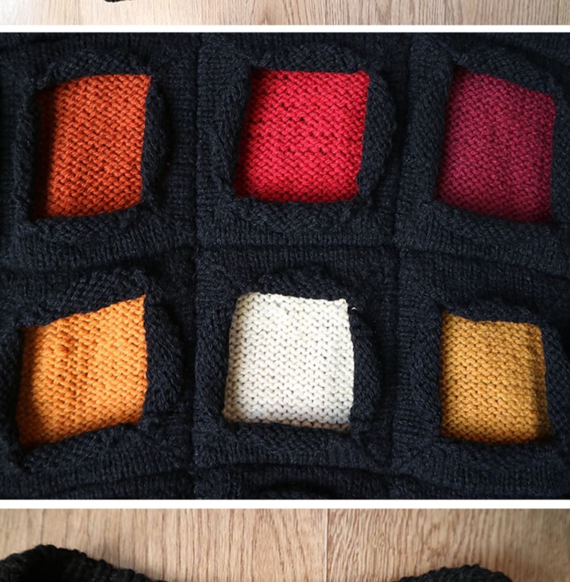 80~90S issey miyake I.S 이세이 미야케 is 빈티지니트 상품이미지5