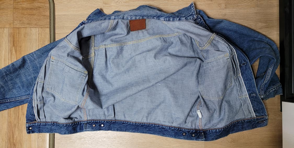 풀카운트 - 2102 다트포드 데님자켓 40사이즈 13.7oz 상품이미지3