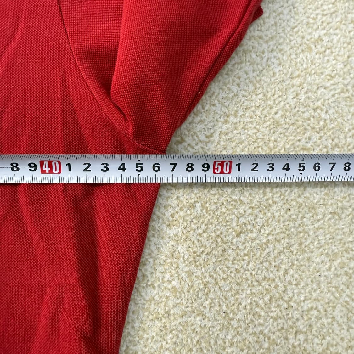 [95] JDX 멀티스포츠 레드 긴팔 티셔츠 0102T1 상품이미지6