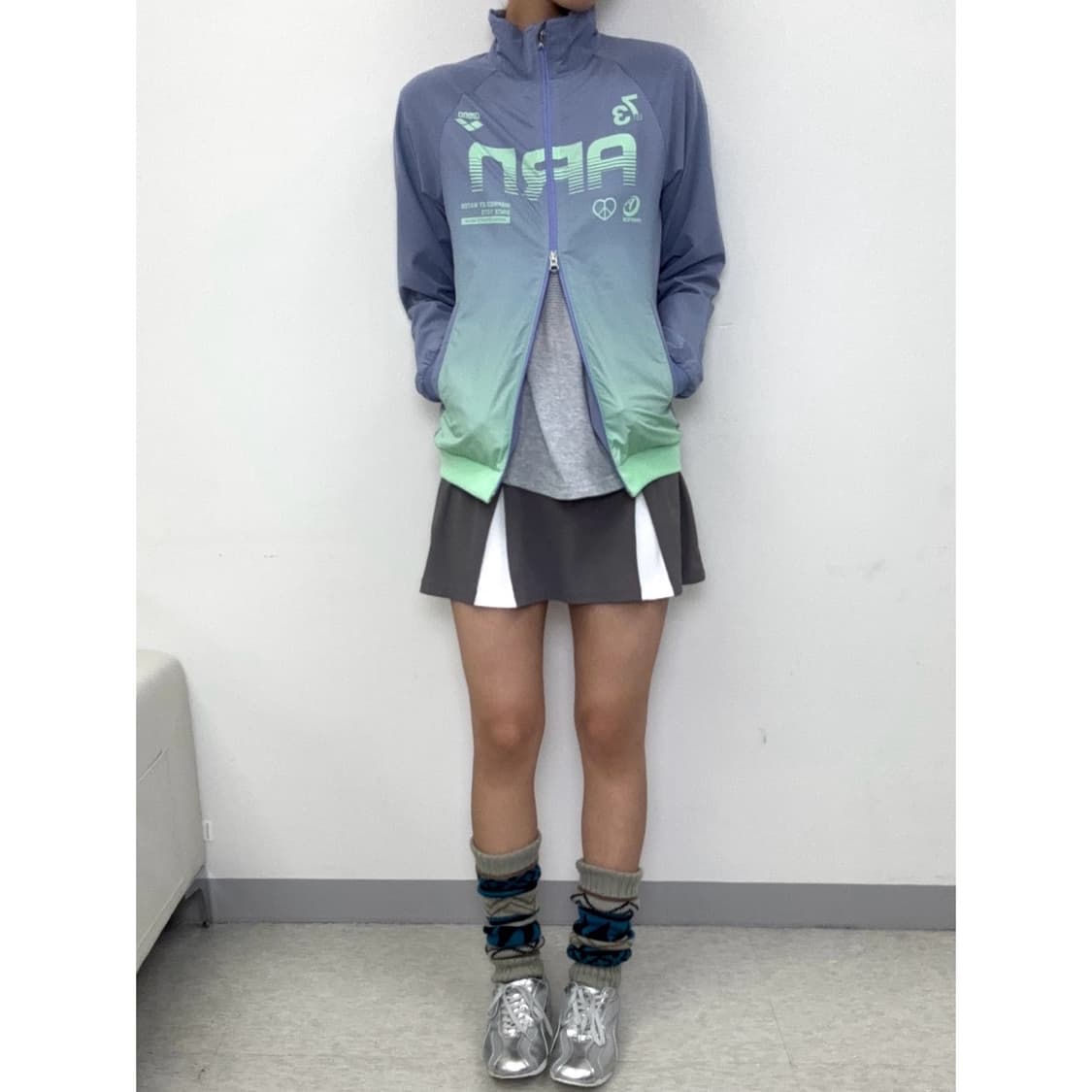 빈티지 아레나 스포티 투웨이 윈드브레이커 바람막이 상품이미지4