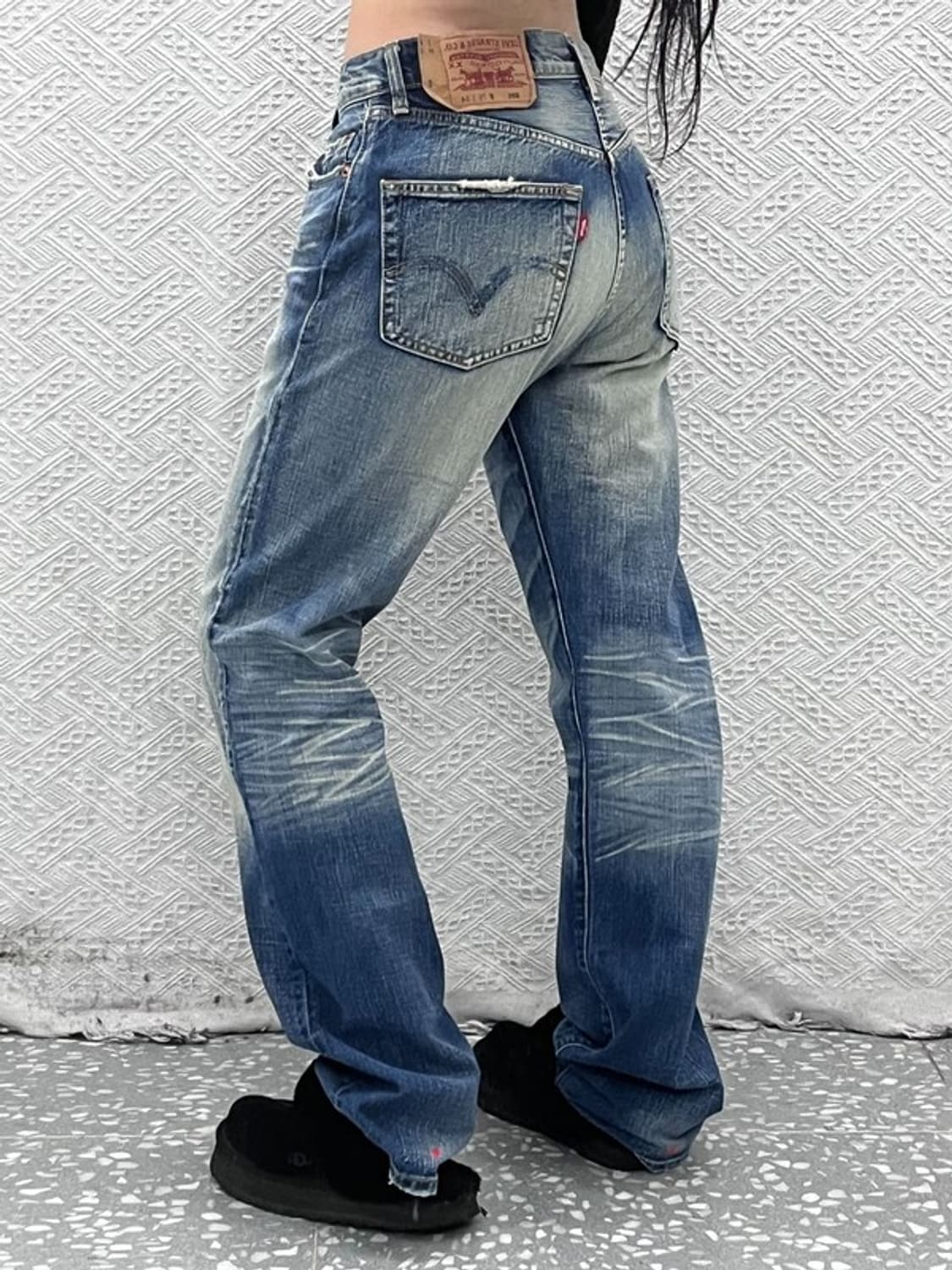 리바이스 501 올드스쿨 빈티지 워싱 데님 팬츠 30인치 C09032 상품이미지1