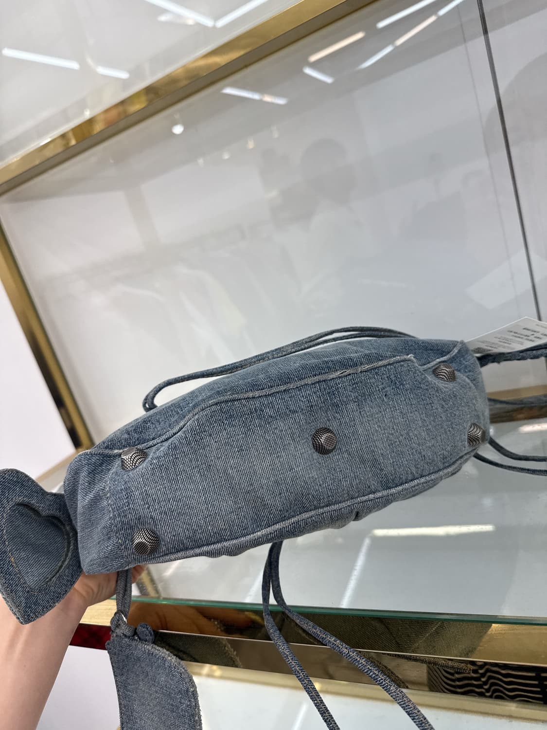 발렌시아가 르카골 데님 라인 스톤 스몰 사이즈 (정품) 상품이미지2