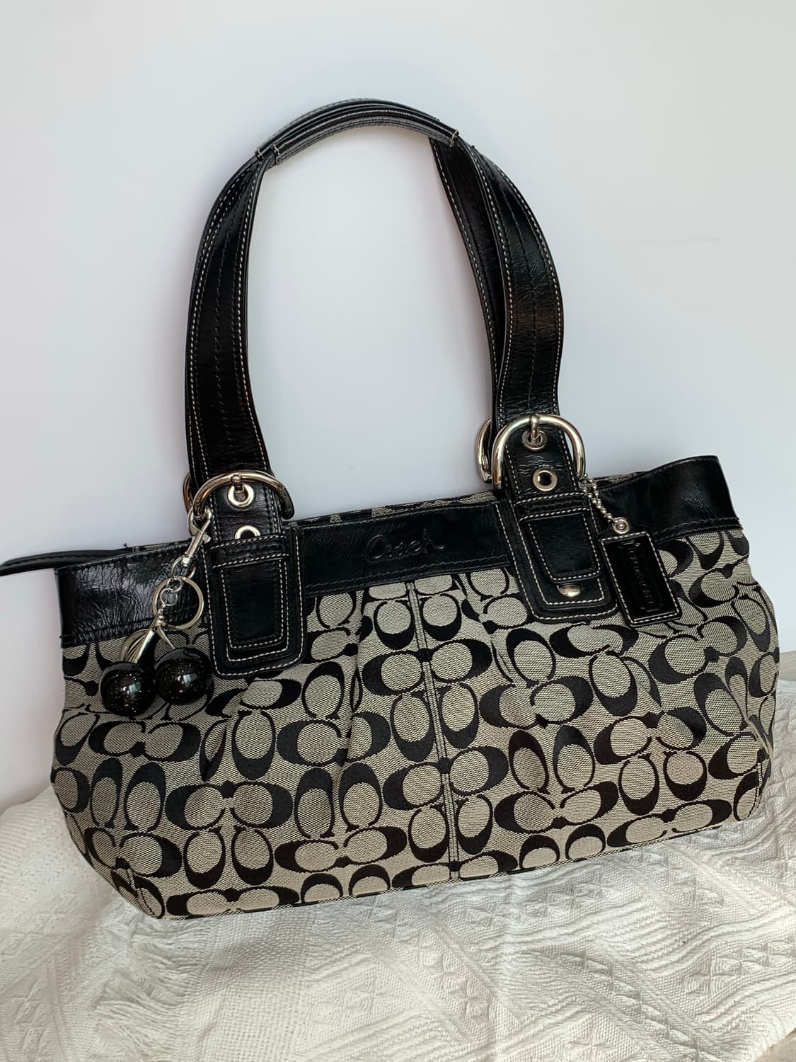 🖤Coach 블랙 숄더 백 상품이미지2
