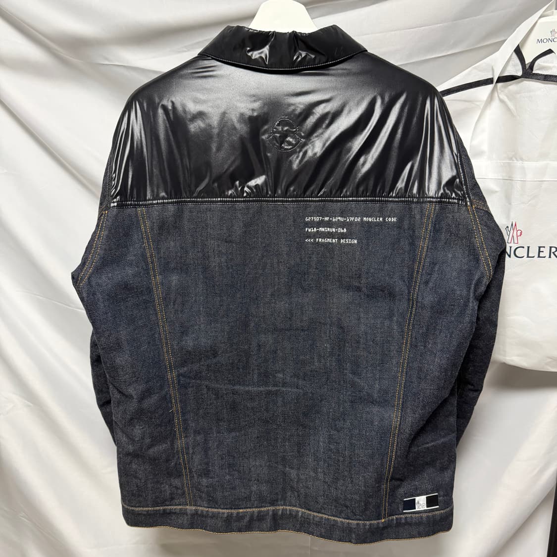 [S+급/4] 몽클레어 X 히로시 후지와라 워렌 패딩 자켓 상품이미지4