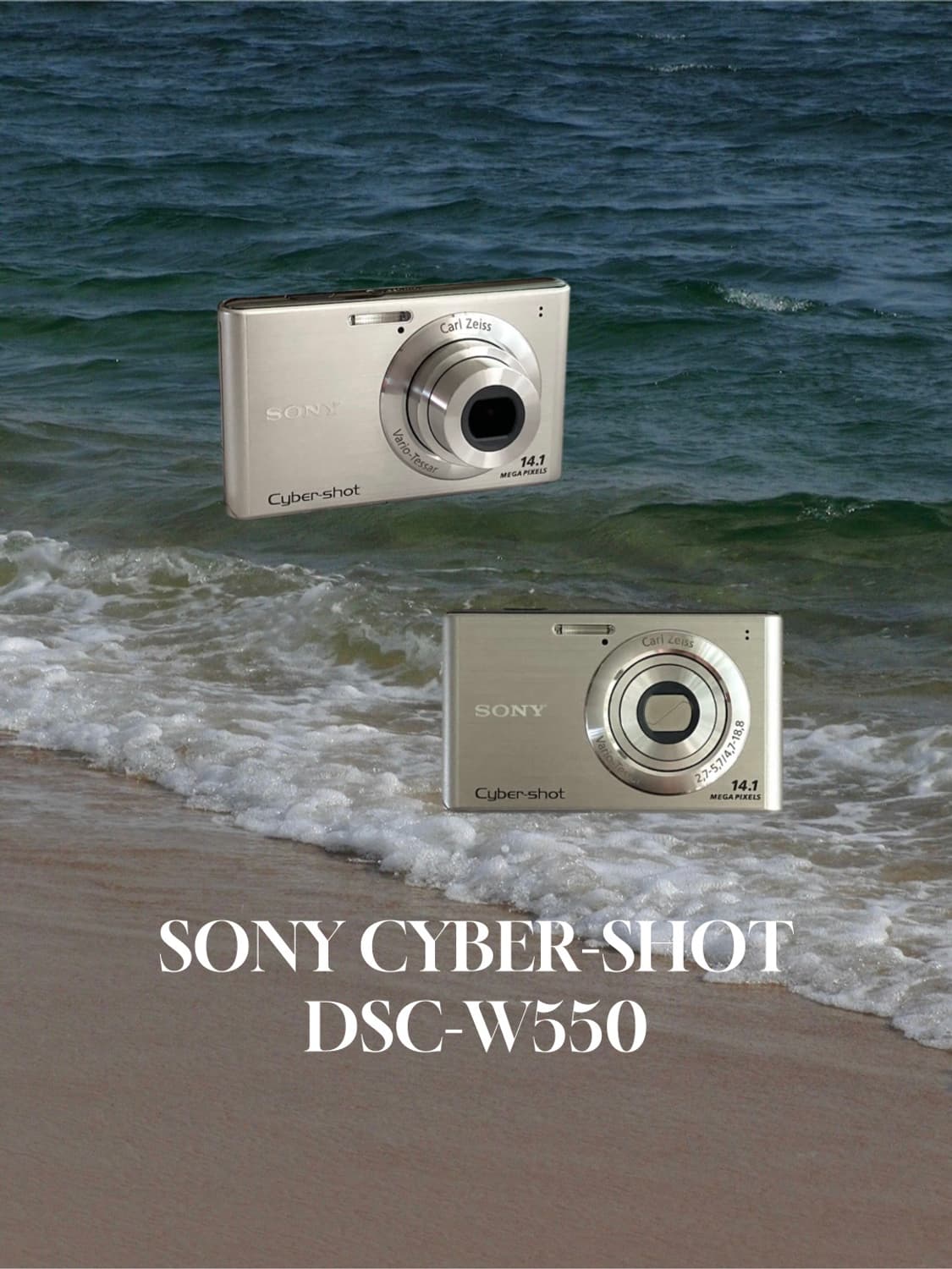 희귀 🍎 | 소니 사이버샷 DSC-W550 빈티지디카 디지털카메라 상품이미지1