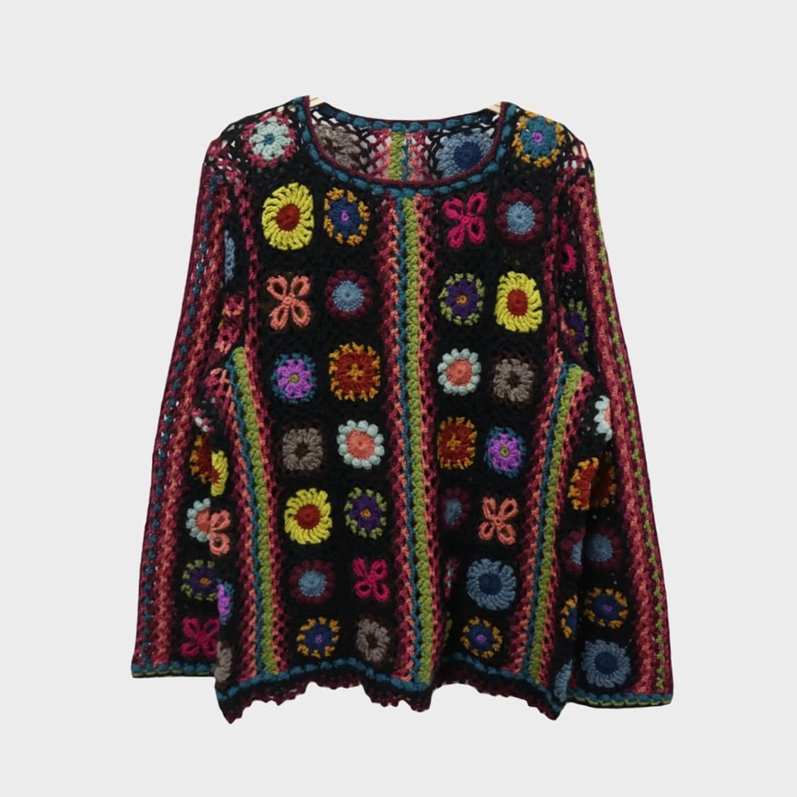 핸드 크로셰 스웨터 60439 상품이미지1