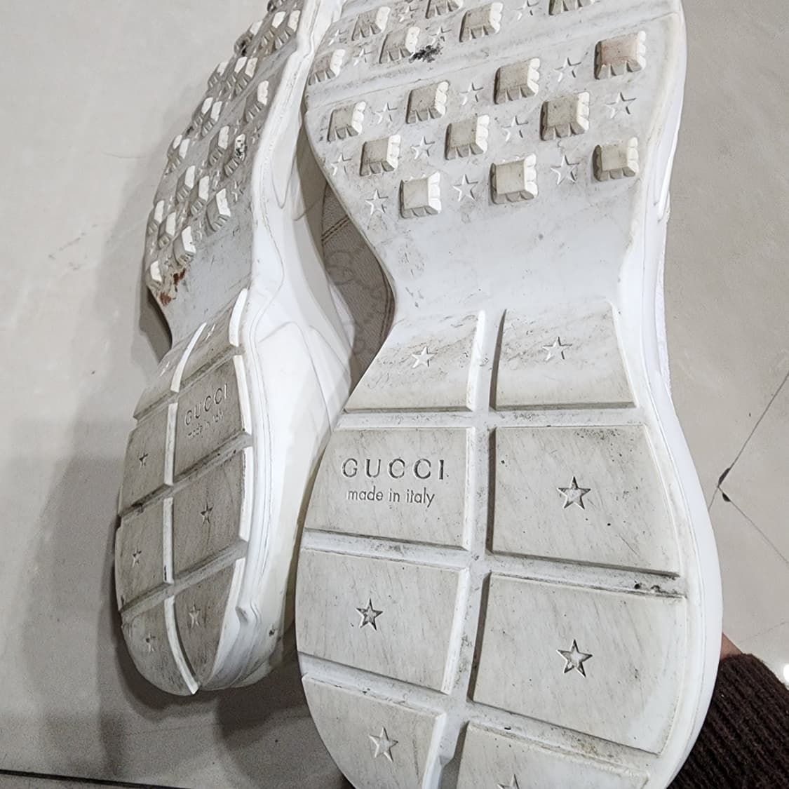 구찌 GG 수프림  스니커즈 화이트 9사이즈 상품이미지8